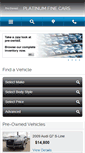 Mobile Screenshot of platinumfinecars.com